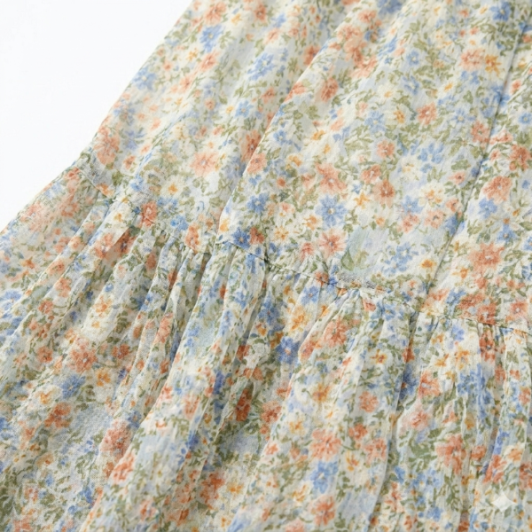 Gemini_Generated_Image_d65eted65eted65e (3) Women's Boho Floral Tiered Midi Skirt - Elastic High Waist Flowy A-Line Ruffle Skirt, Vintage Ditsy Print Summer Beach Vacation Skirt